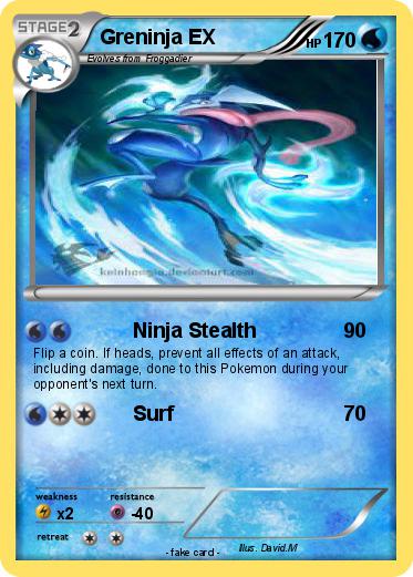 Pokemon Greninja EX