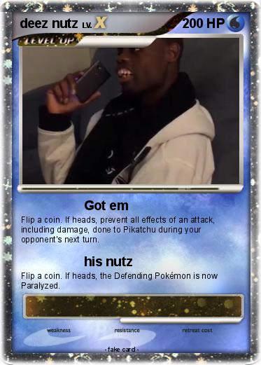 Pokemon deez nutz