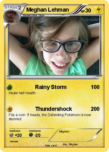 Pokemon Meghan Lehman