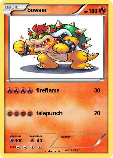 Pokemon bowser