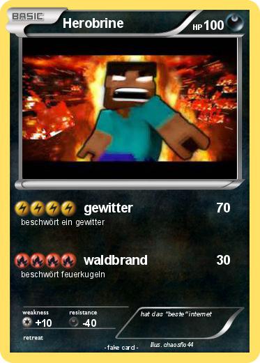 Pokemon Herobrine