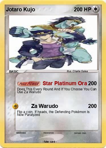 Pokemon Jotaro Kujo