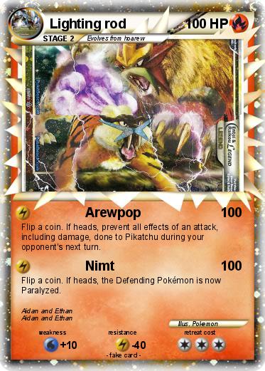 Pokemon Lighting rod