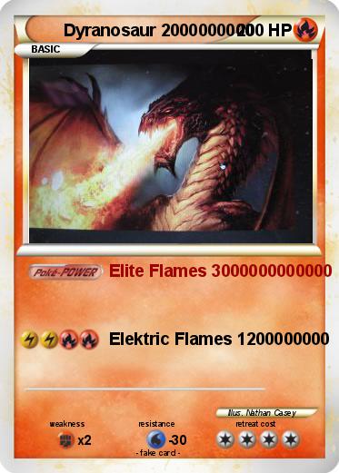 Pokemon Dyranosaur 2000000000