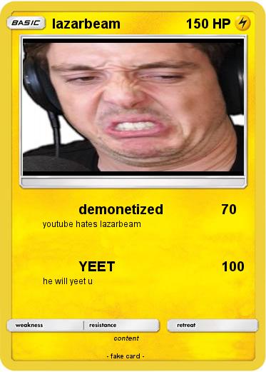 Pokemon lazarbeam