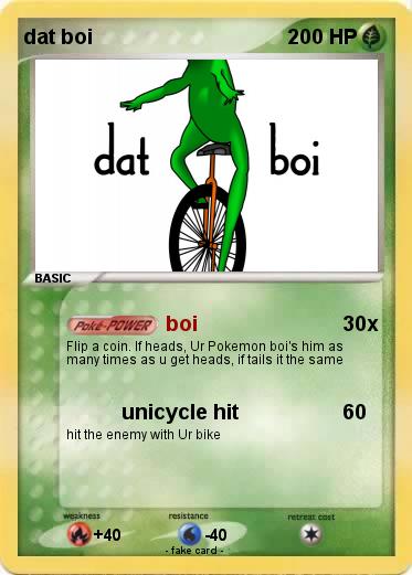 Pokemon dat boi