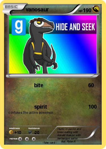 Pokemon vanosaur