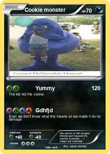 Pokemon Cookie monster