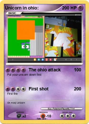 Pokemon Unicorn in ohio: