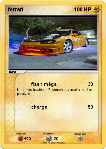 Pokemon ferrari