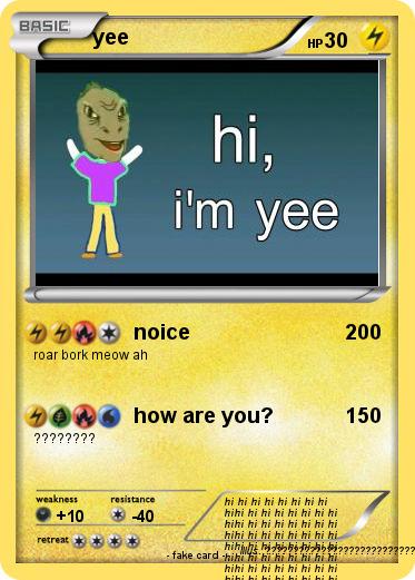 Pokemon yee