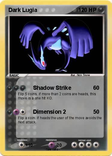 Pokemon Dark Lugia