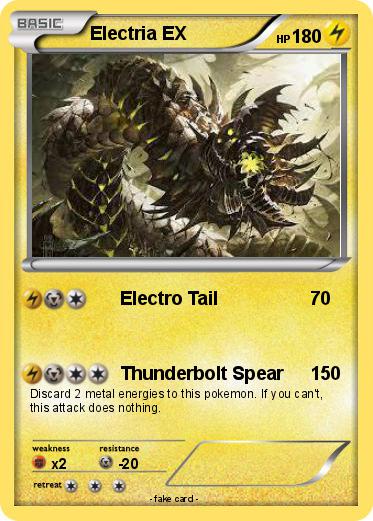Pokemon Electria EX