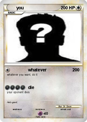Pokemon you