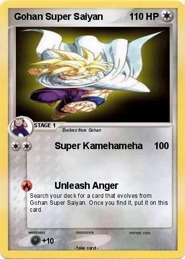Pokemon Gohan Super Saiyan