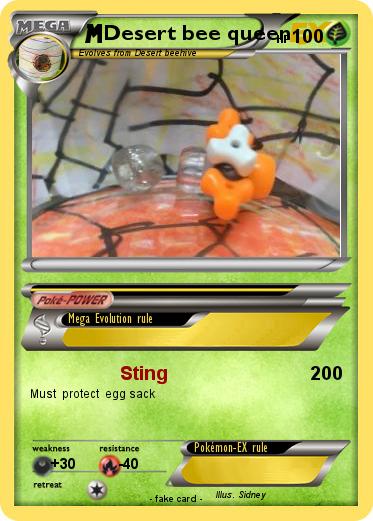 Pokemon Desert bee queen