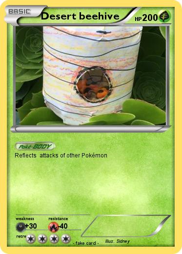 Pokemon Desert beehive