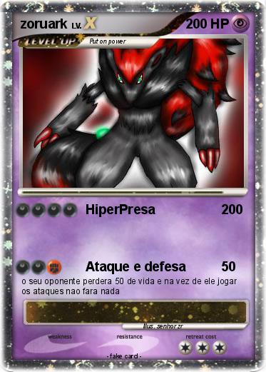 Pokemon zoruark