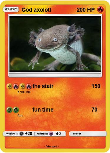 Pokemon God axolotl