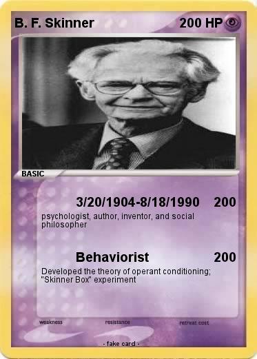 Pokemon B. F. Skinner