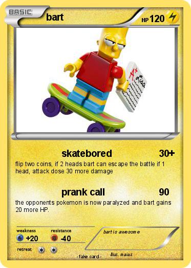 Pokemon bart