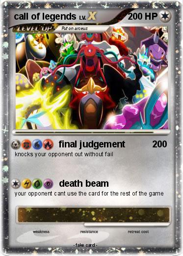 Pokemon call of legends