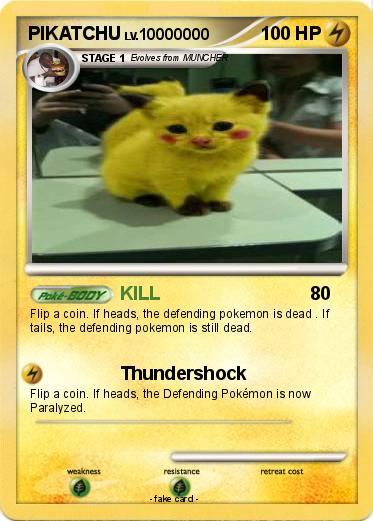 Pokemon PIKATCHU