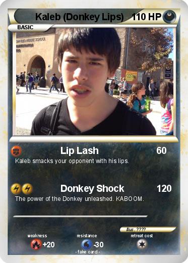 Pokemon Kaleb (Donkey Lips)