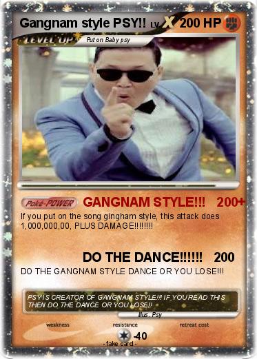 Pokemon Gangnam style PSY!!