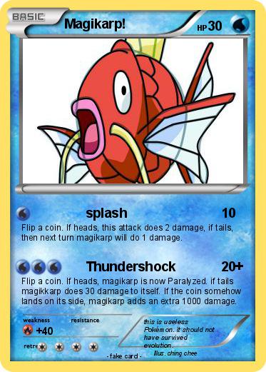 Pokemon Magikarp!