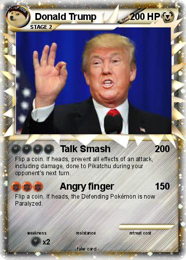 Pokemon Donald Trump