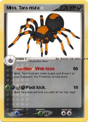 Pokemon Miss. Tara ntula