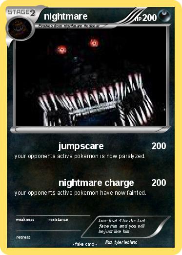 Pokemon nightmare