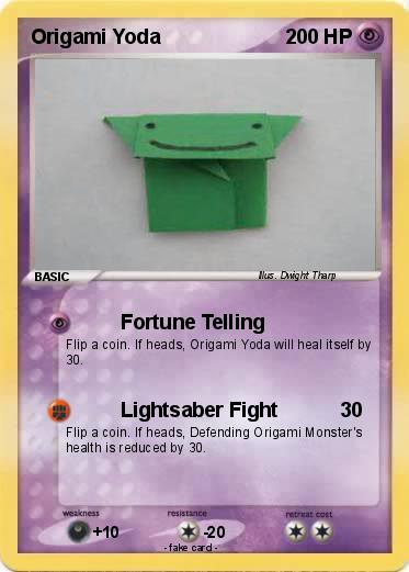 Pokemon Origami Yoda