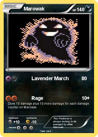 Pokemon Marowak