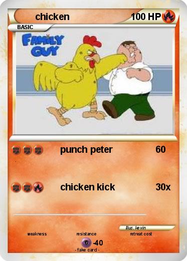 Pokemon chicken