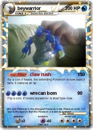 Pokemon beywarrior
