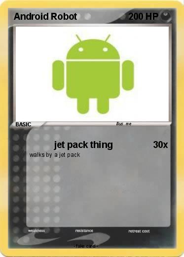 Pokemon Android Robot