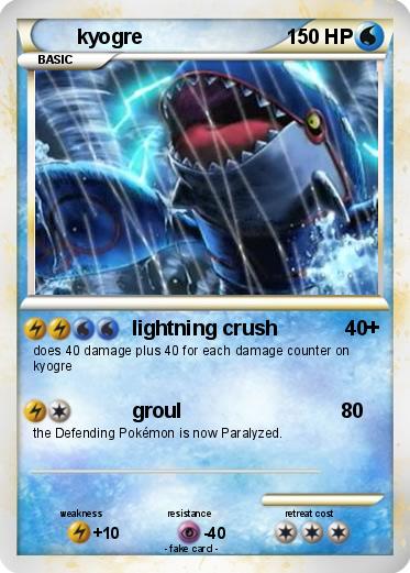 Pokemon kyogre