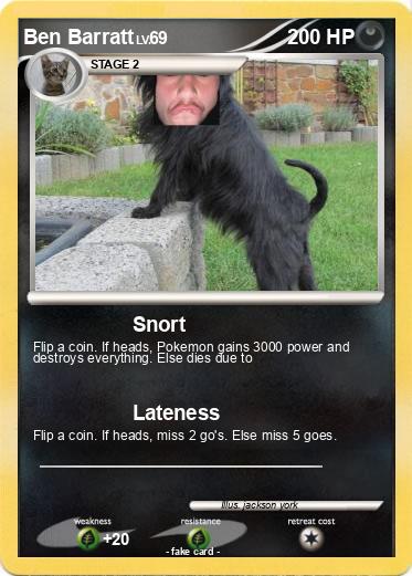 Pokemon Ben Barratt
