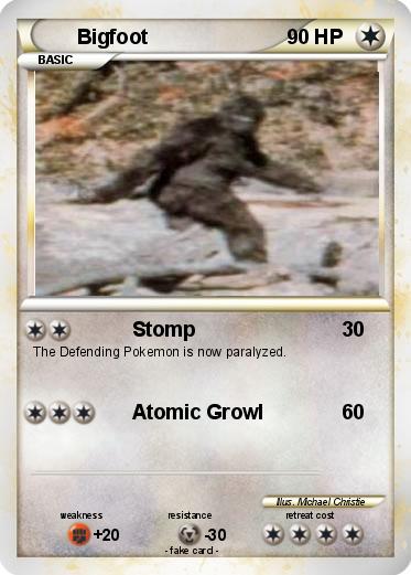 Pokemon Bigfoot