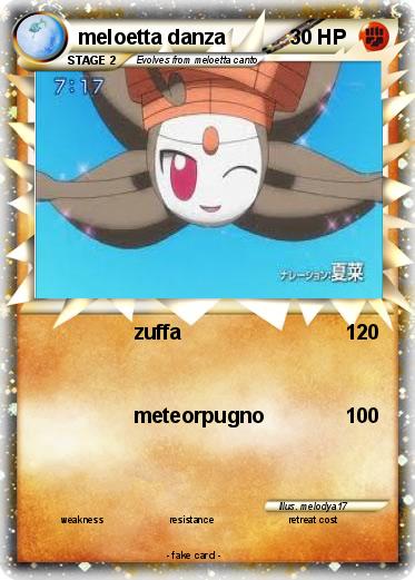 Pokemon meloetta danza