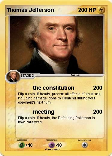 Pokemon Thomas Jefferson