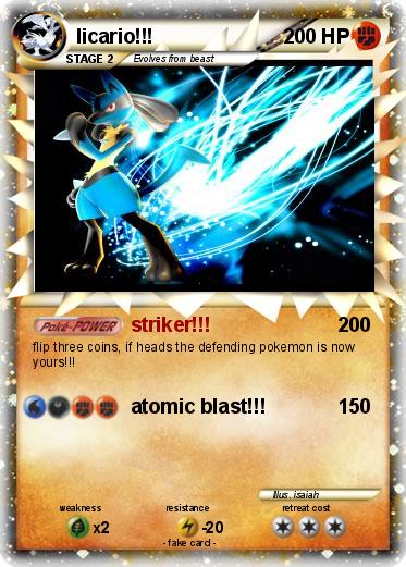 Pokemon licario!!!