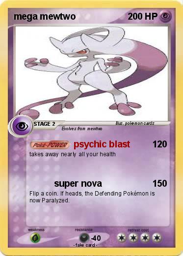 Pokemon mega mewtwo