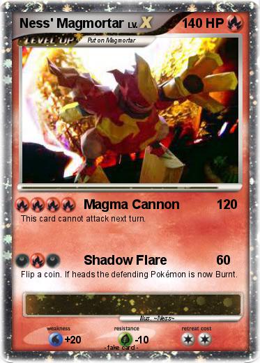 Pokemon Ness' Magmortar