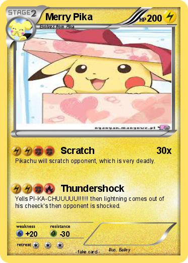Pokemon Merry Pika