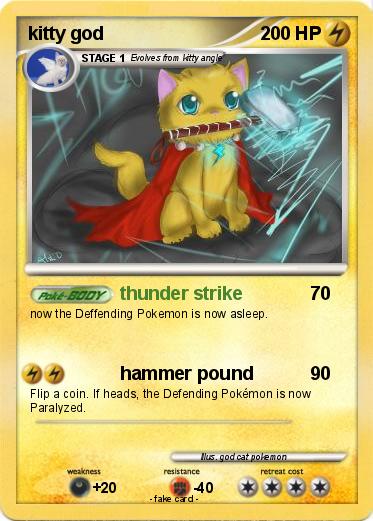 Pokemon kitty god