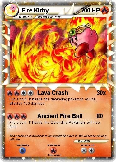 Pokemon Fire Kirby