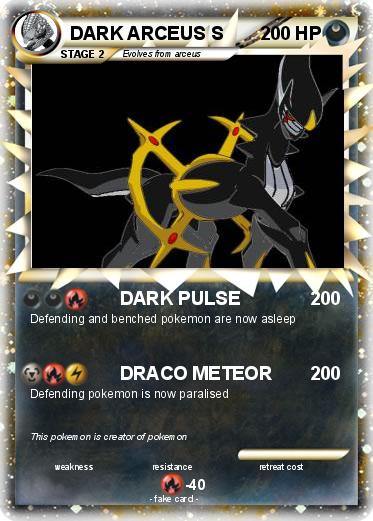 Pokemon DARK ARCEUS S